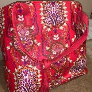 Sahara Sunset Red Tote Bag